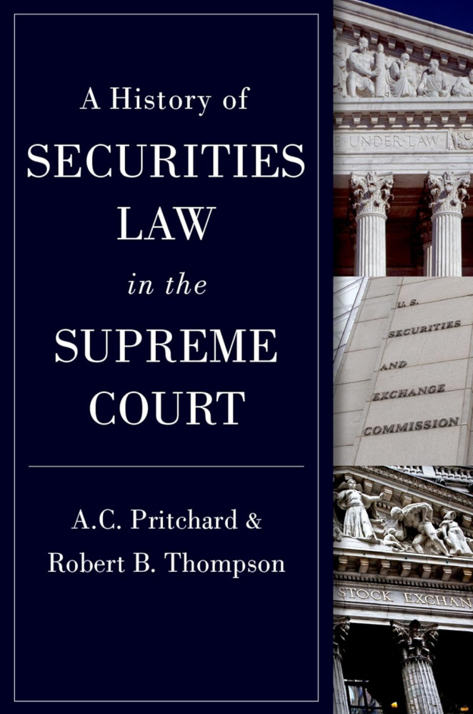 A History of Securities Law in Supreme Court PDF Download