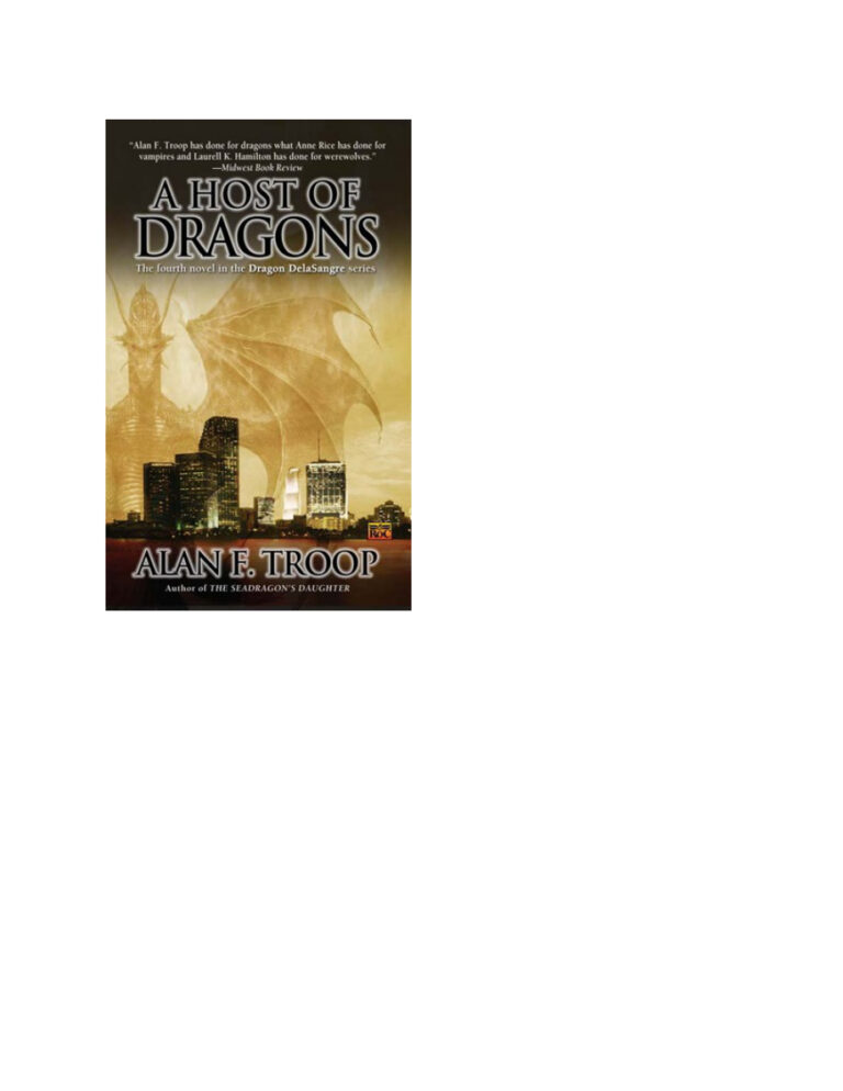 A Host of Dragons Alan F Troop Kitap Kapağı