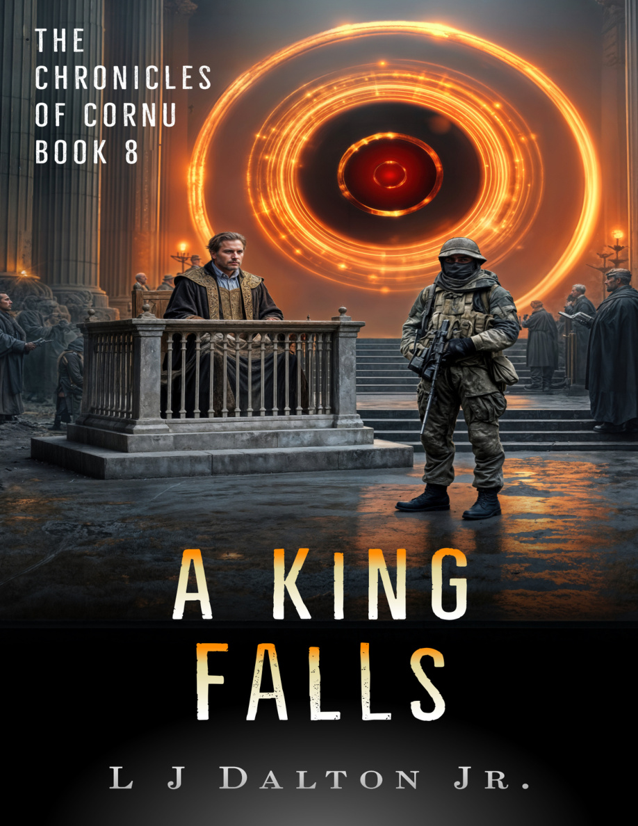 A King Falls L J Dalton Kitap Kapağı