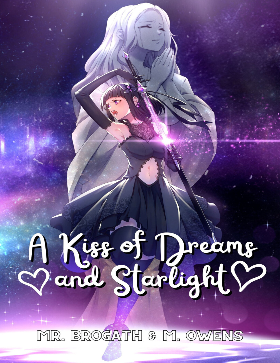 A Kiss of Dreams and Starlight Tales of Love and Magic Yuri Light Novels Book 7 Mr Brogath Kitap Kapağı
