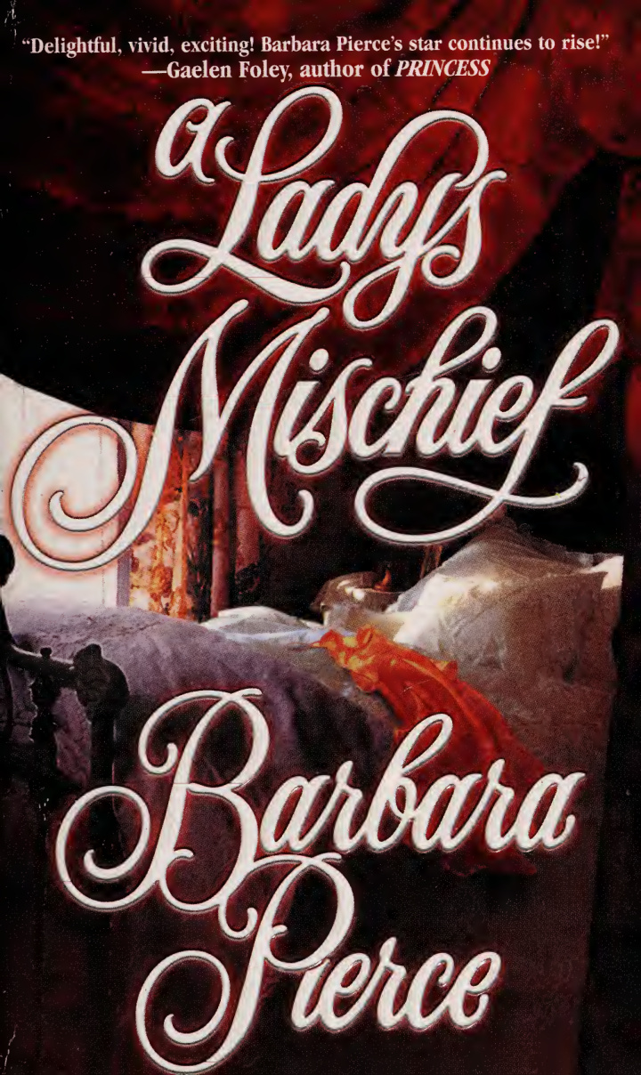 A Ladys Mischief Barbara Pierce Kitap Kapağı