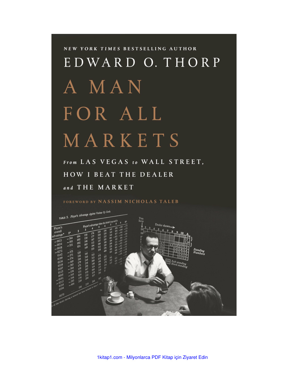 A Man for All Markets From Las Vegas to Wall Stree 241005 Kitap Kapağı