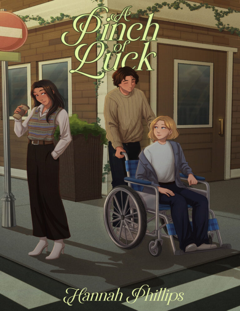 A Pinch of Luck Hannah Phillips Kitap Kapağı