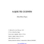 A Que Te Cuento Spanish Edition Alma Rosa Tapia Kitap Kapağı