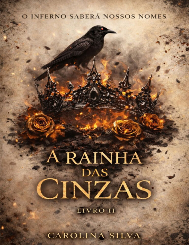 A Rainha das Cinzas Carolina Silva Kitap Kapağı