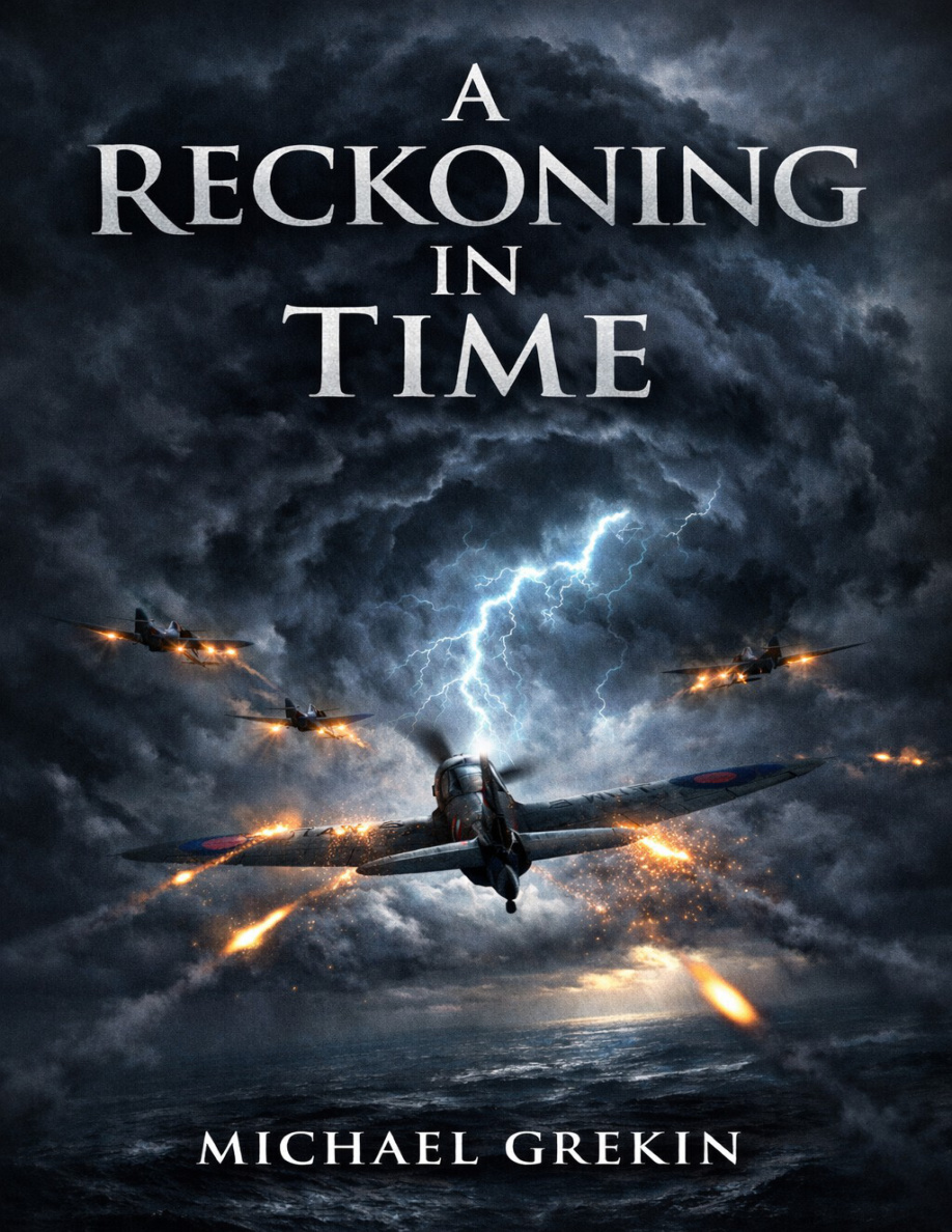 A Reckoning in Time Michael Grekin Kitap Kapağı