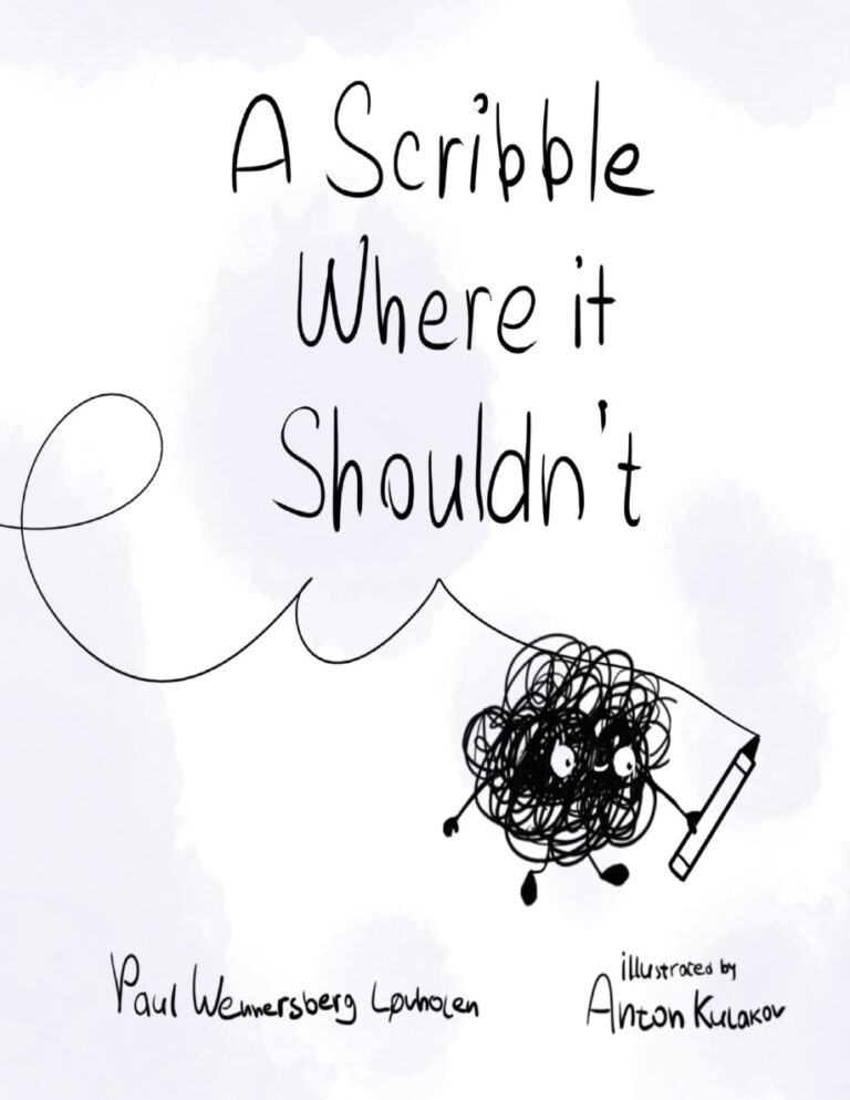 A Scribble Where it Shouldnt Paul Wennersberg Lovholen Kitap Kapağı