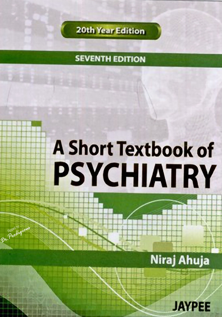 A Short Textbook of Psychiatry 20th Year Edition Niraj Ahuja Z Library Kitap Kapağı
