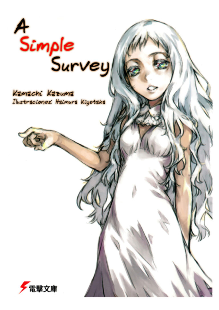 A Simple Survey Volumen 01 Spanish Edition Kamachi Kazuma Kitap Kapağı