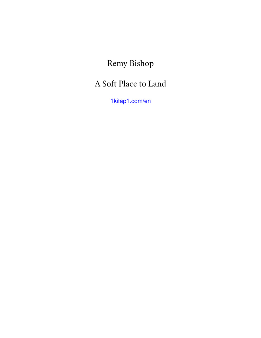 A Soft Place to Land Fated in the Stars Remy Bishop Kitap Kapağı
