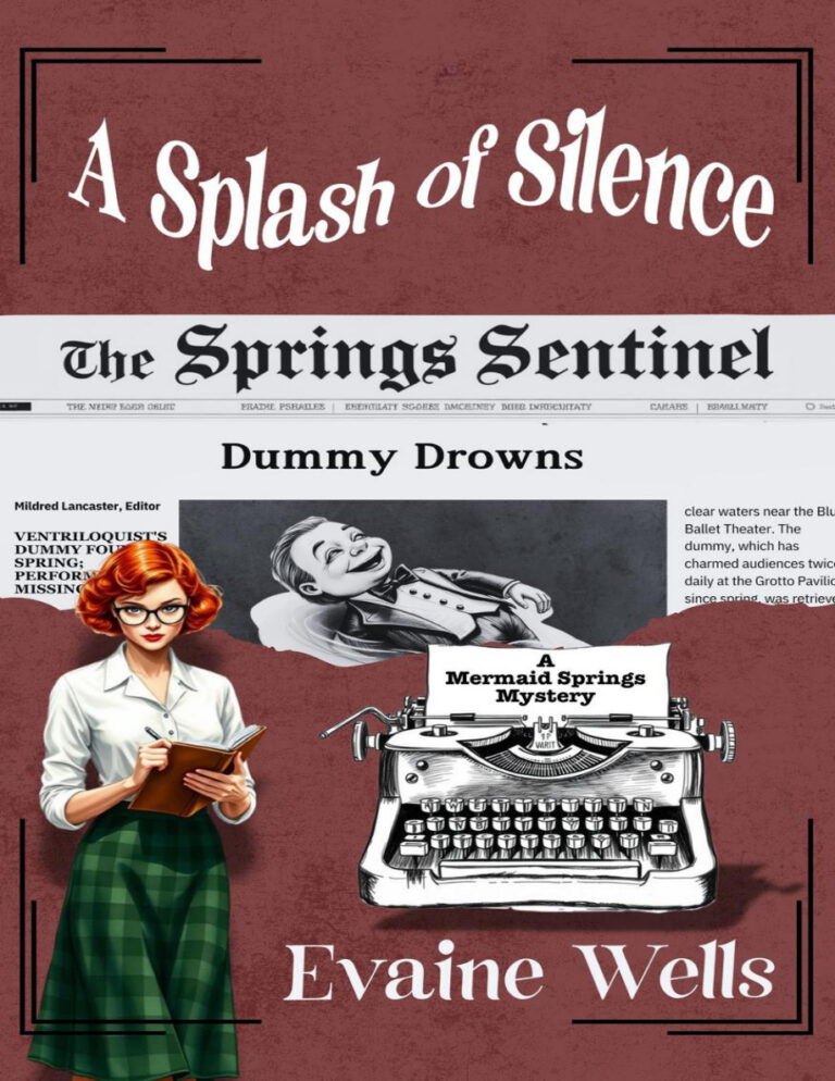 A Splash of Silence Evaine Wells Kitap Kapağı