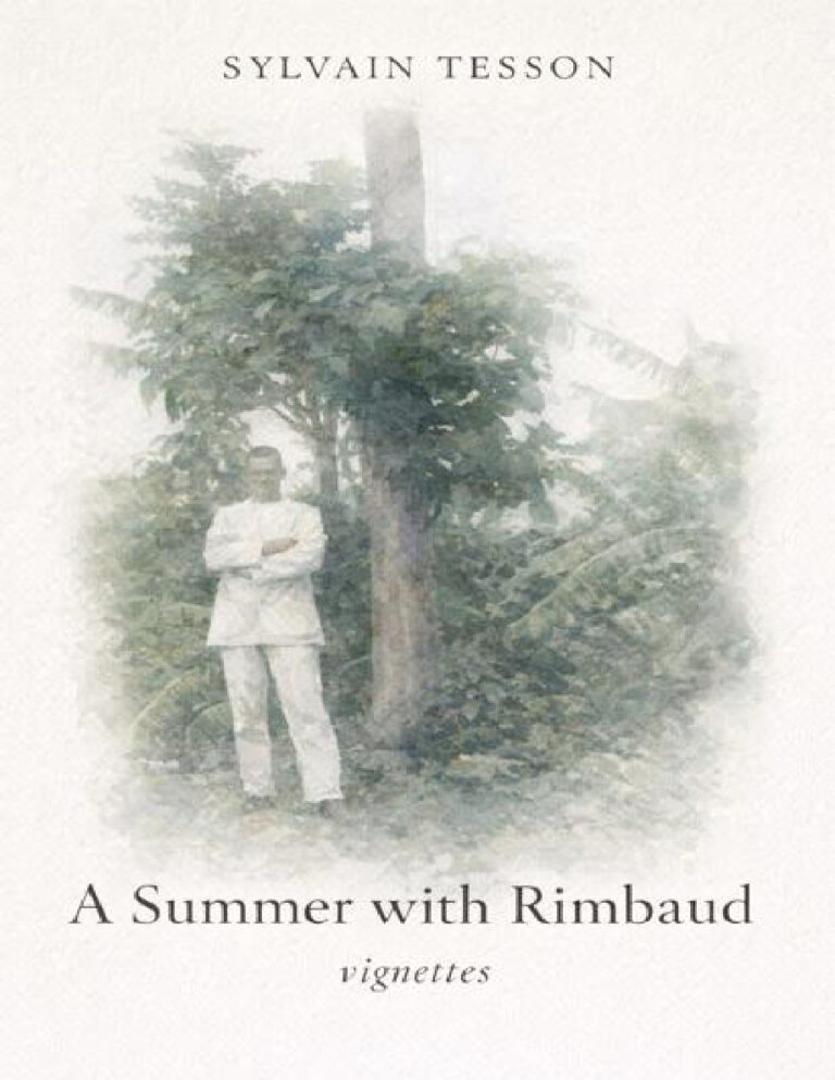 A Summer with Rimbaud Sylvain Tesson Kitap Kapağı