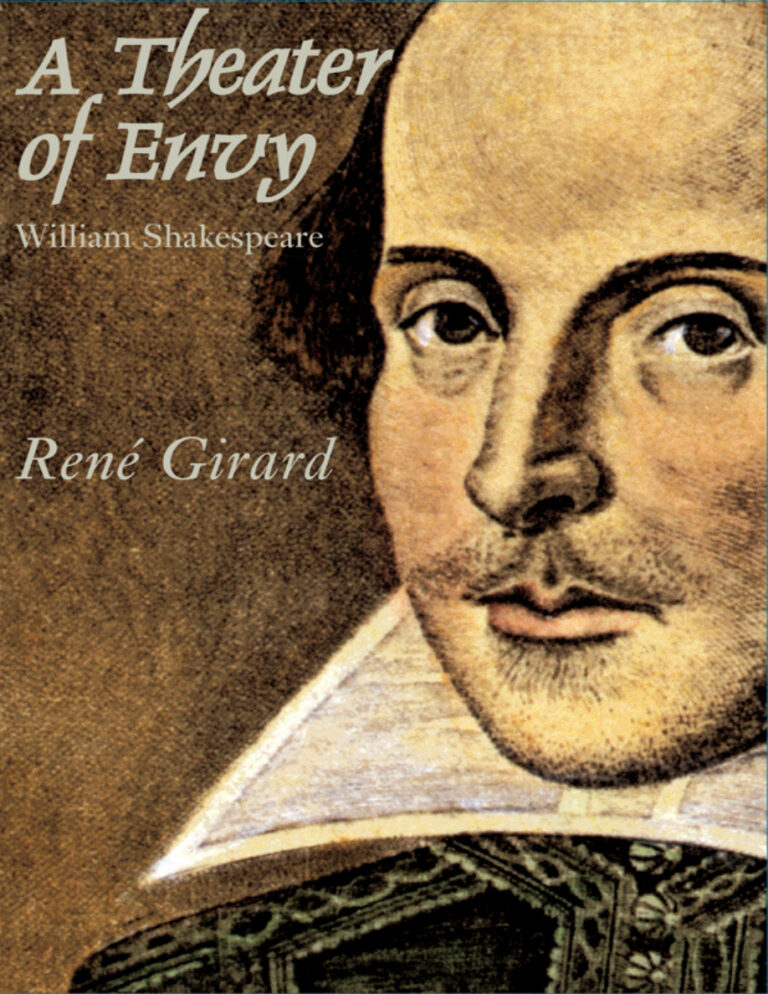 A Theatre of Envy William Shakespeare Girard Kitap Kapağı