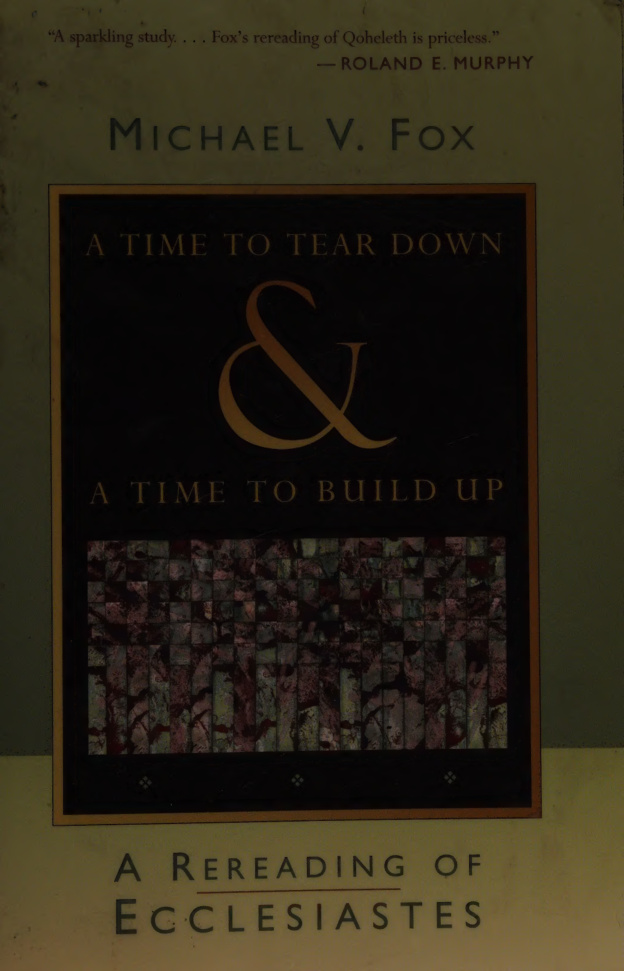 A Time to Tear Down and a Time to Build Up PDF Download