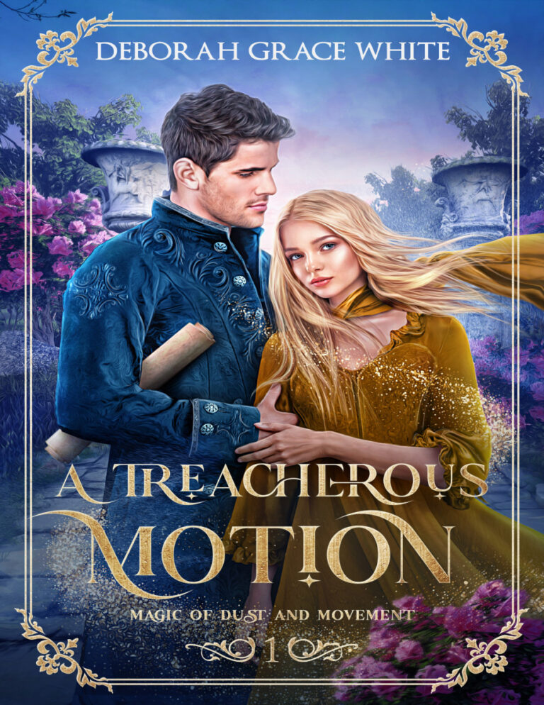 A Treacherous Motion Deborah Grace White Kitap Kapağı