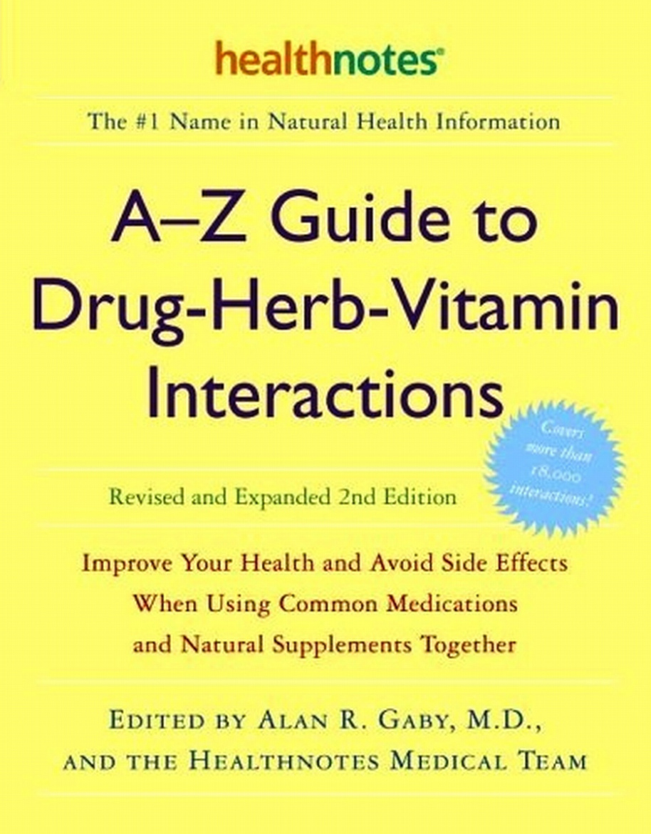 A-Z Guide to Drug-Herb-Vitamin Interactions PDF Download