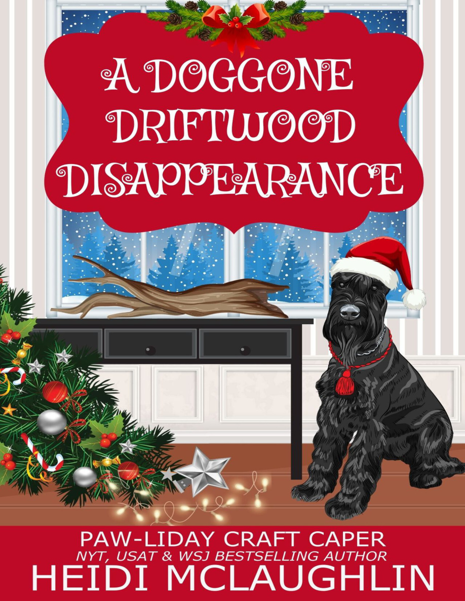 A doggone driftwood disappearance Heidi McLaughlin Kitap Kapağı