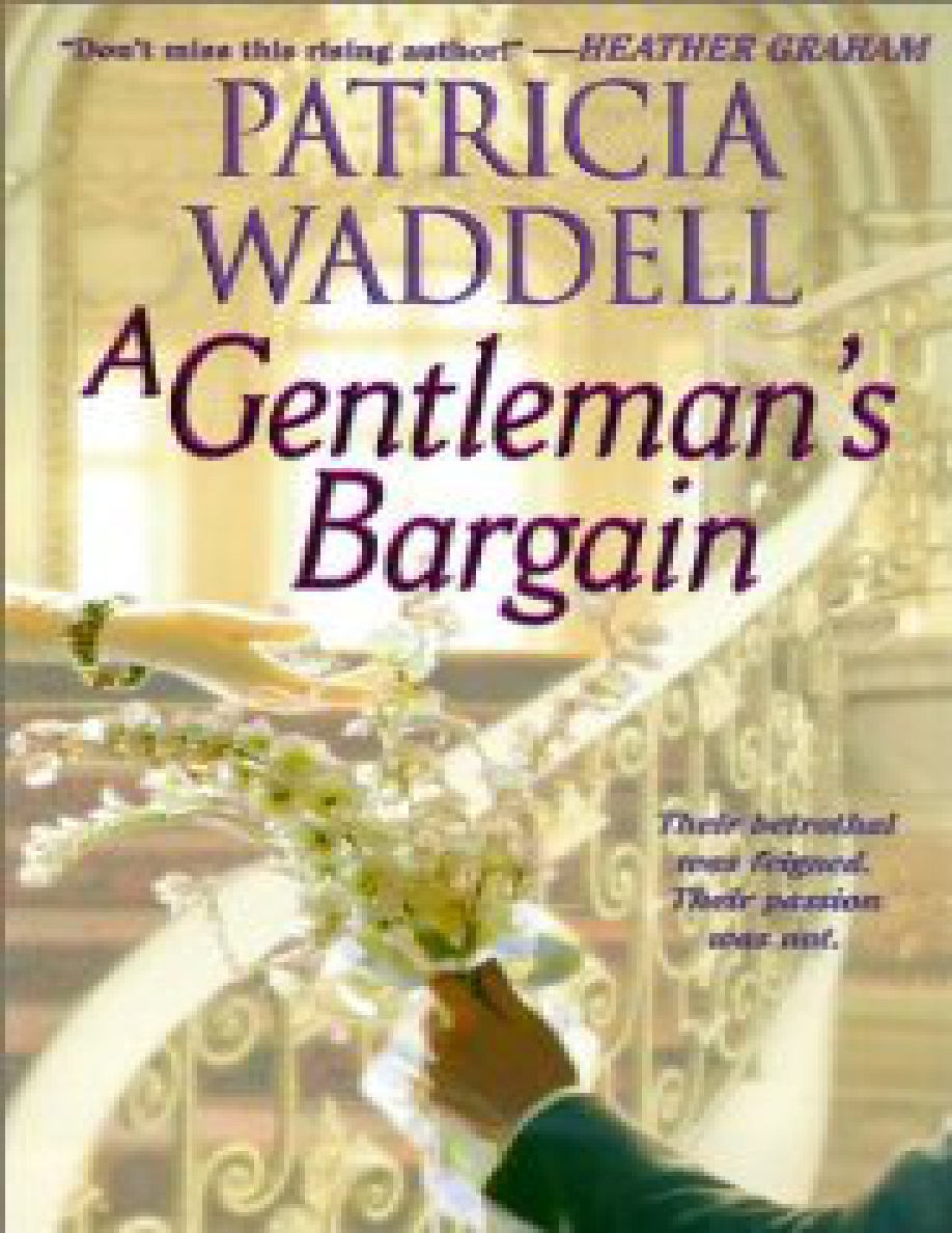 A gentlemans bargain Patricia waddell Kitap Kapağı