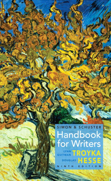 A handbook for writers 9e Simon Kitap Kapağı
