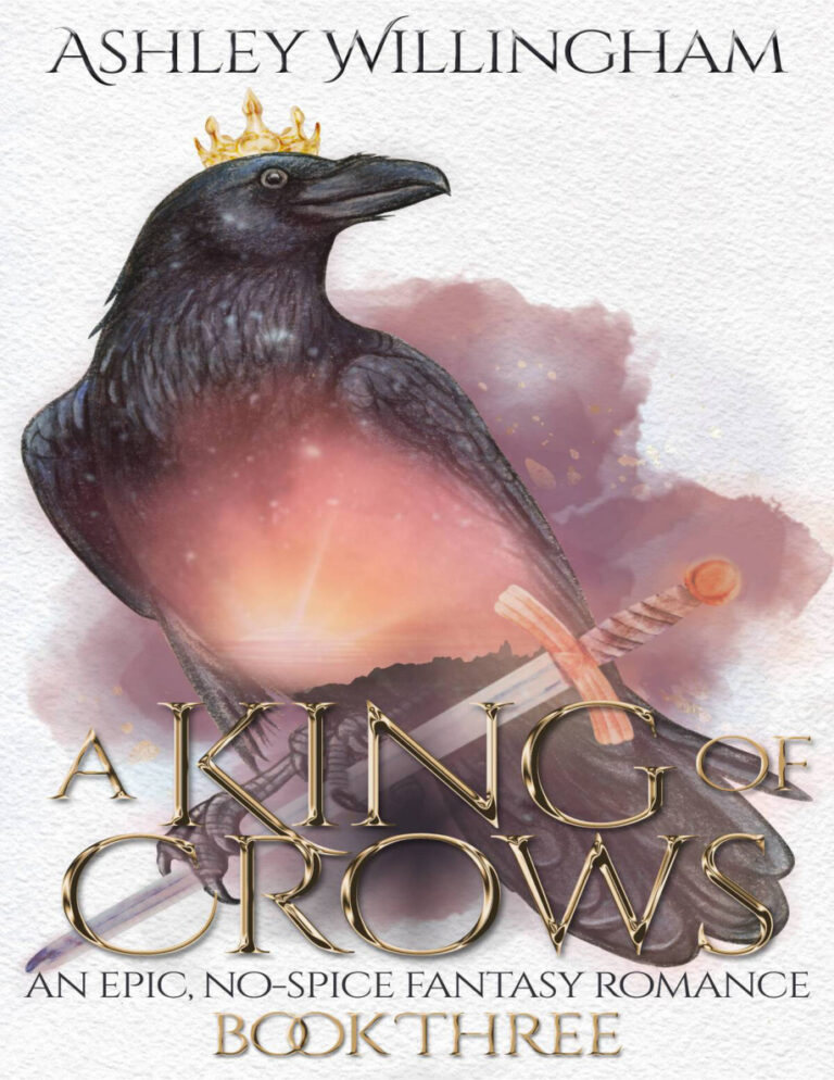 A king of crows Ashely Willingham Kitap Kapağı