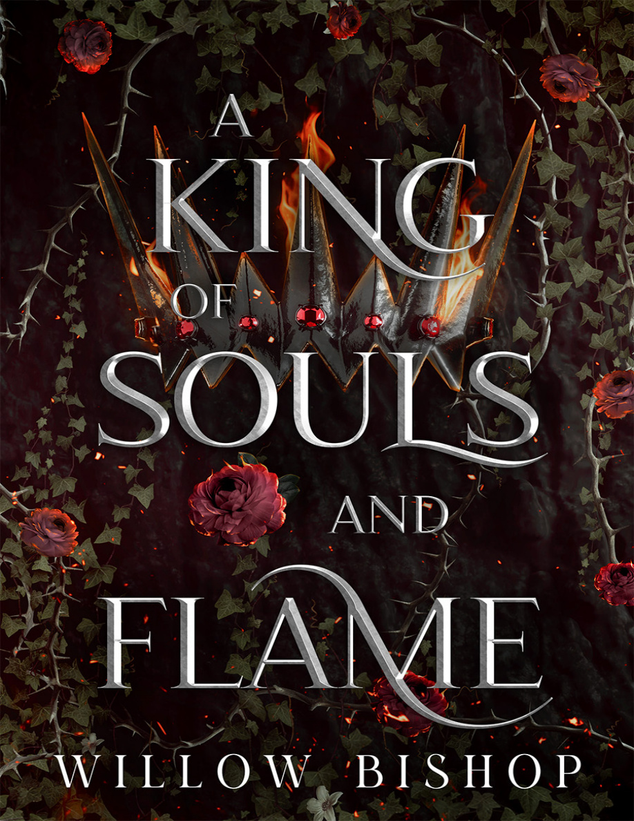 A king of souls and flame Willow bishop Kitap Kapağı