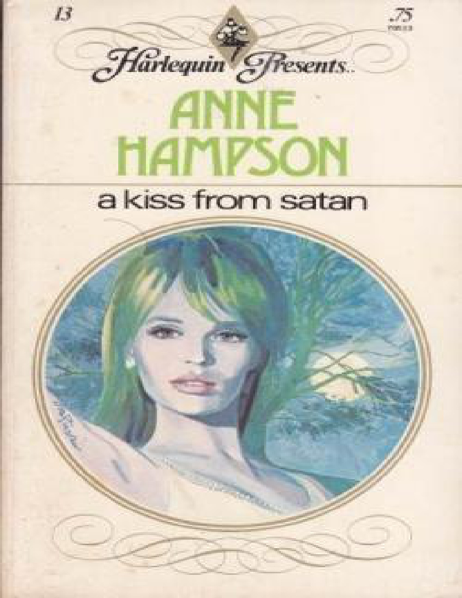 A kiss from satan Anne hampson Kitap Kapağı