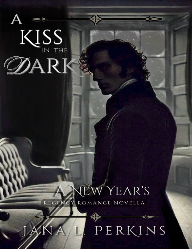 A kiss in the dark Jana L Perkins Kitap Kapağı
