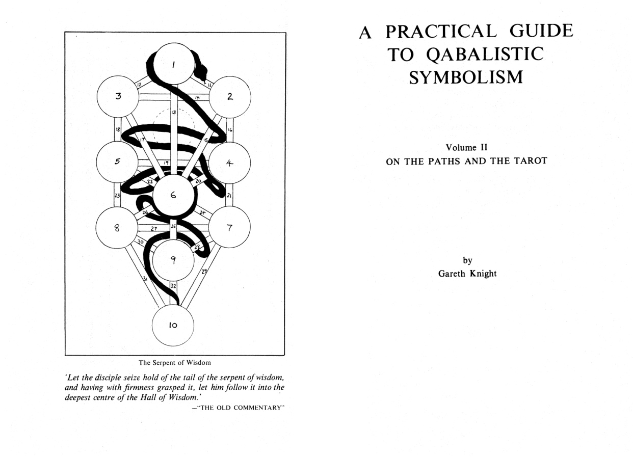 A practical guide to Qabalistic symbolism Gareth knight Kitap Kapağı