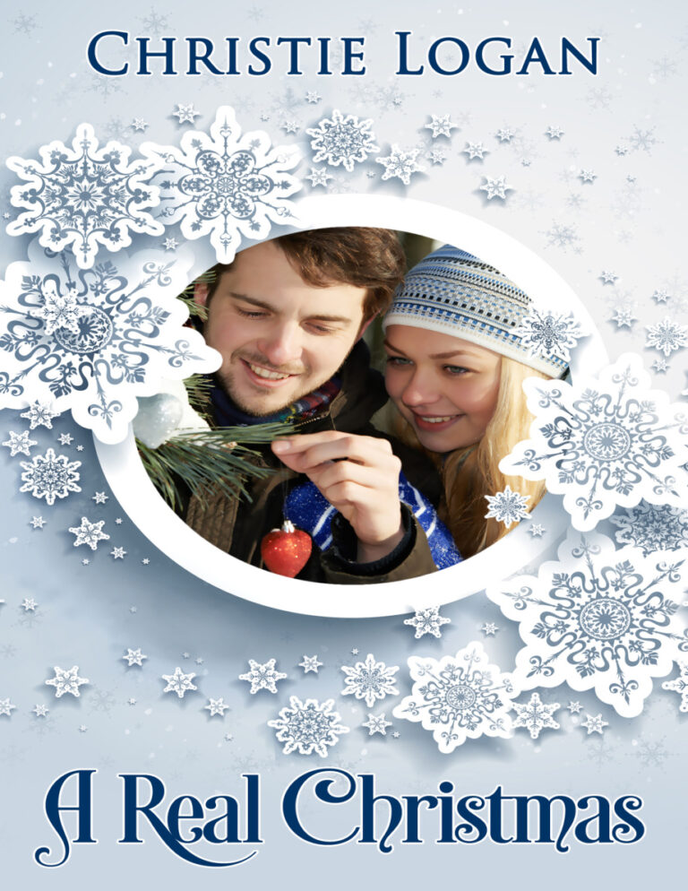 A real Christmas Christie Logan Kitap Kapağı