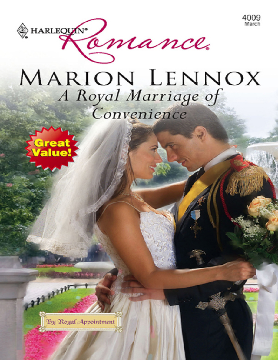 A Royal Marriage of Convenience PDF Download – Marion Lennox