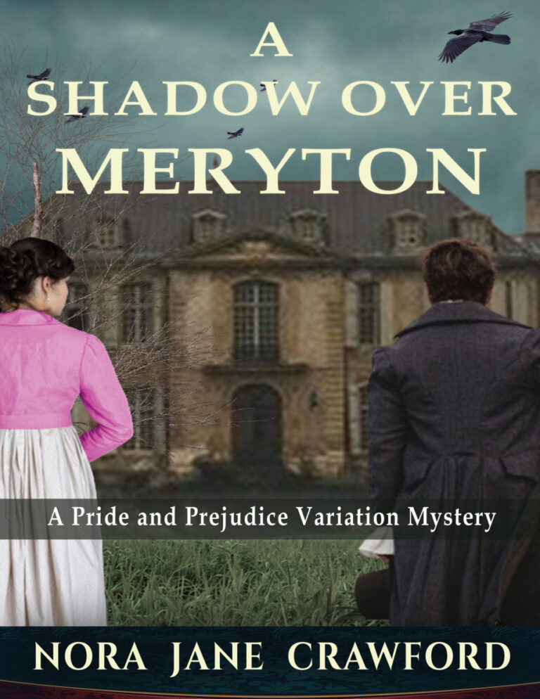 A shadow over meryton Nora Jane Crawford Kitap Kapağı