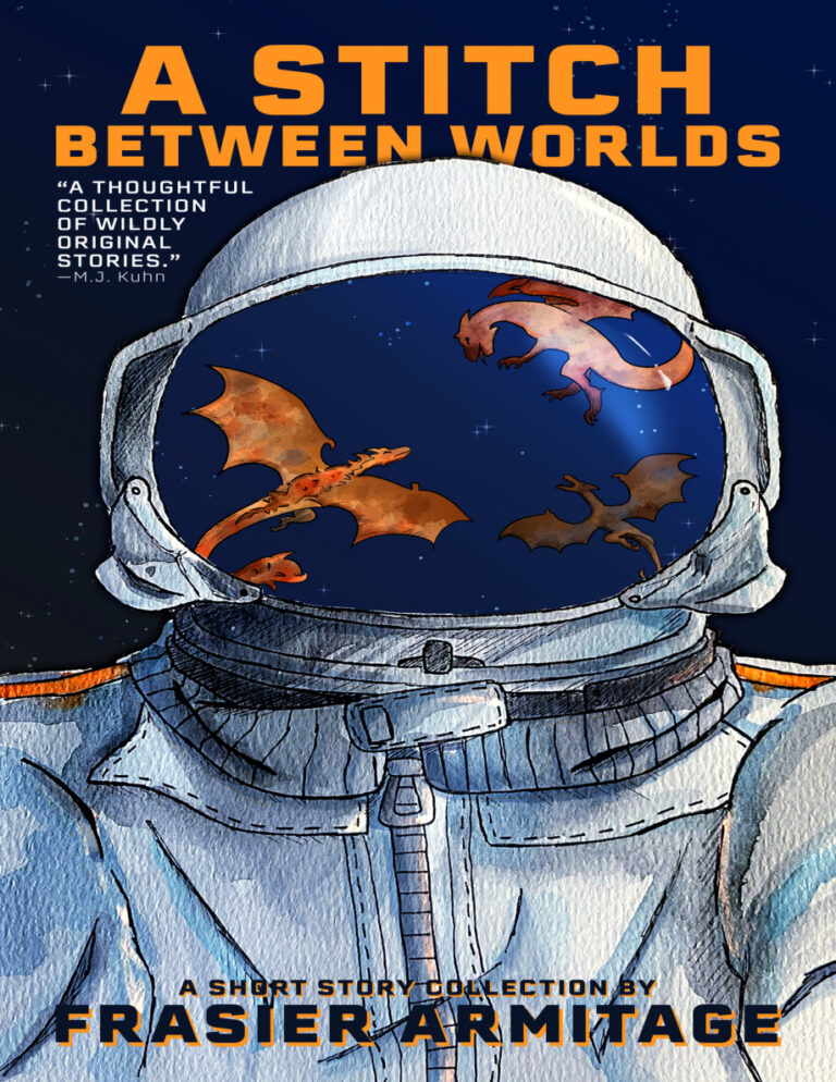 A stitch between worlds Fraiser Armitage Kitap Kapağı