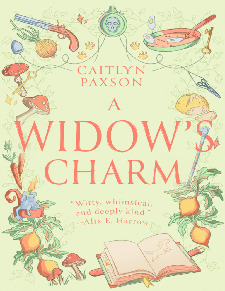 A widows charm Caitlyn Paxson Kitap Kapağı