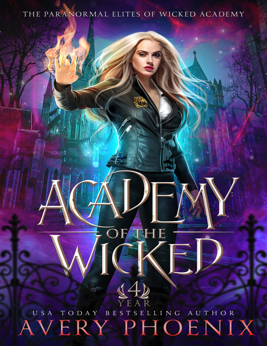 Academy of the wicked year 4 Avery phoenix Kitap Kapağı