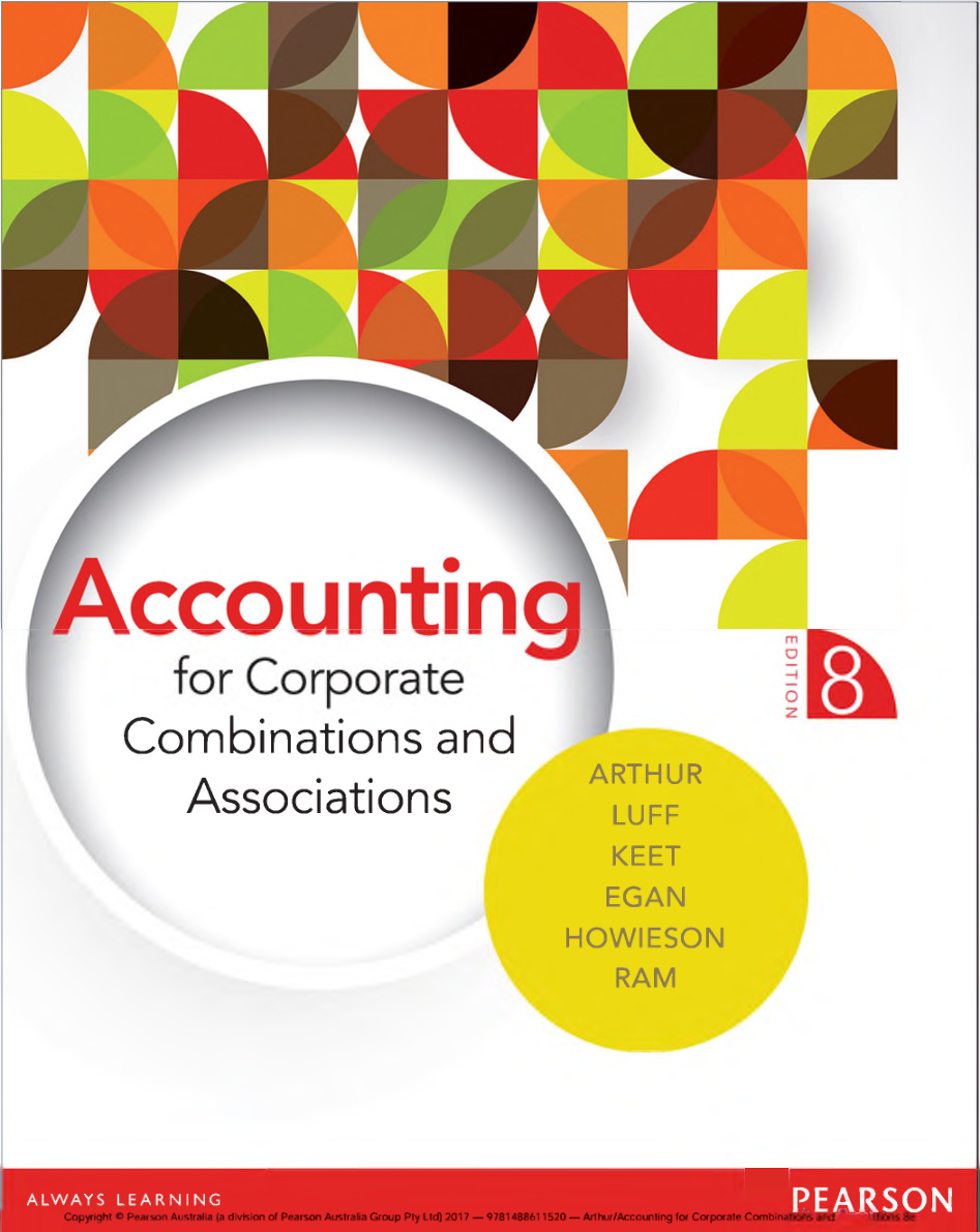 Accounting for Corporate Combinations and Associations 8th edition PDF Download