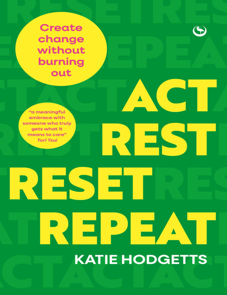 Act Rest Reset Repeat Katie Hodgetts Kitap Kapağı