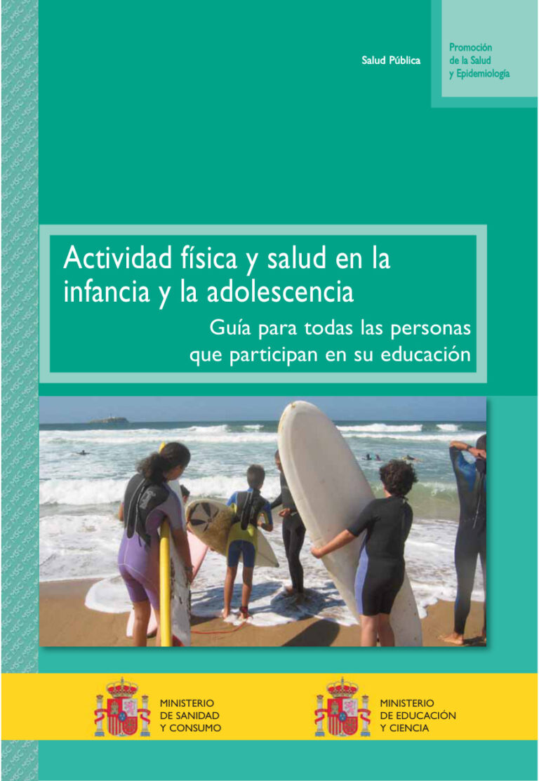Actividad fisica y salud en la infancia y la adolecencia Spanish Edition Begona Merino Merino Kitap Kapağı