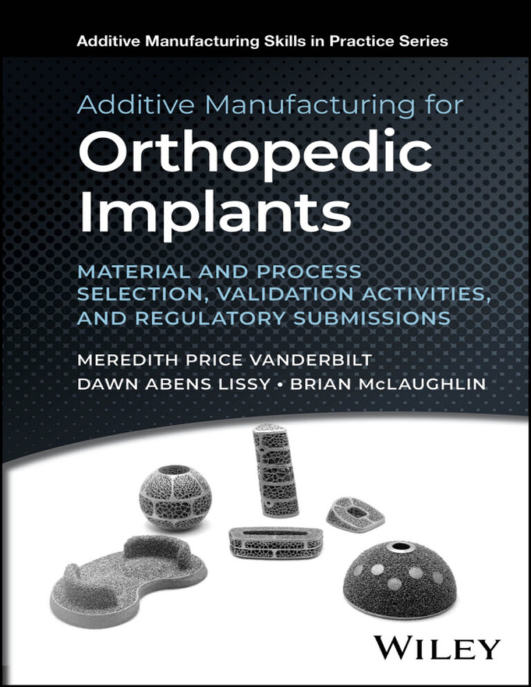 Additive Manufacturing for Meredith Price Vanderbilt Kitap Kapağı