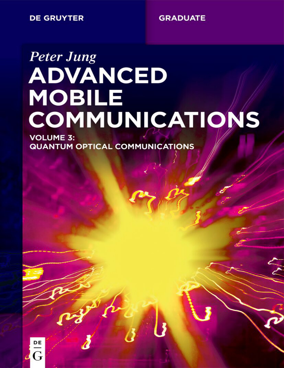 Advanced Mobile Communications Vol 3 Peter Jung Kitap Kapağı