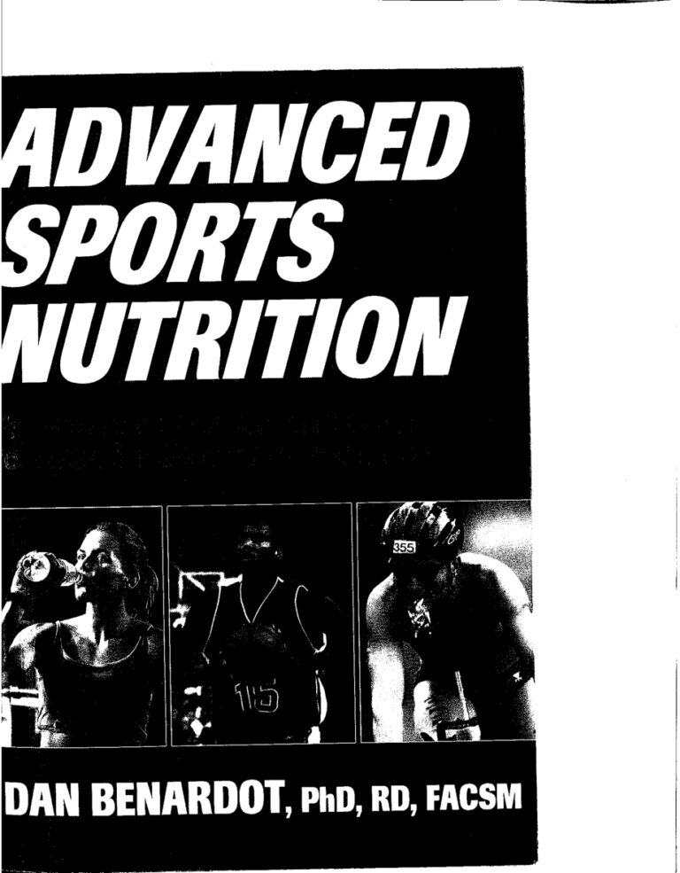 Advanced Sports Nutrition Dan Benardot Kitap Kapağı