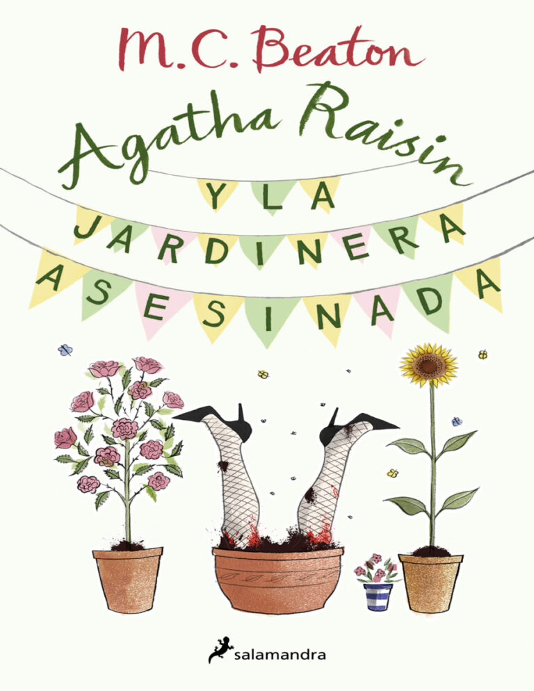 Agatha Raisin y la jardinera asesinada Spanish Edition MC Beaton Kitap Kapağı