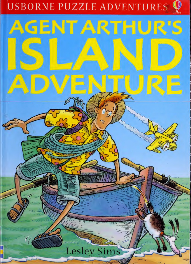 Agent Arthurs Island Adventure Martin Oliver Kitap Kapağı