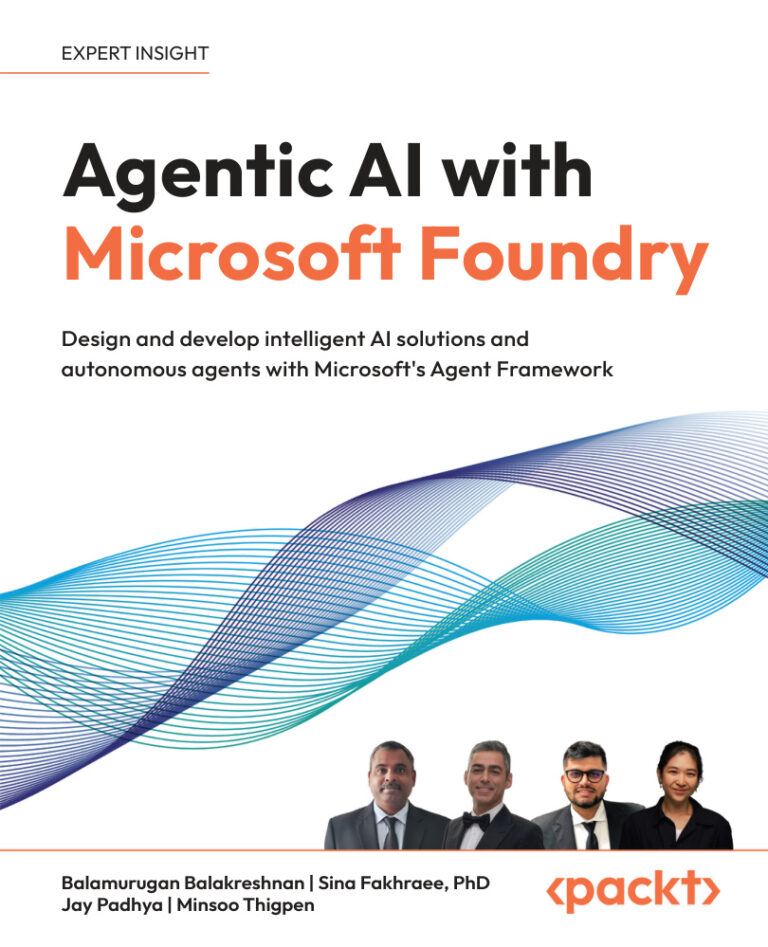 Agentic AI with Microsoft Foundry Balamurugan Balakrishnan Kitap Kapağı