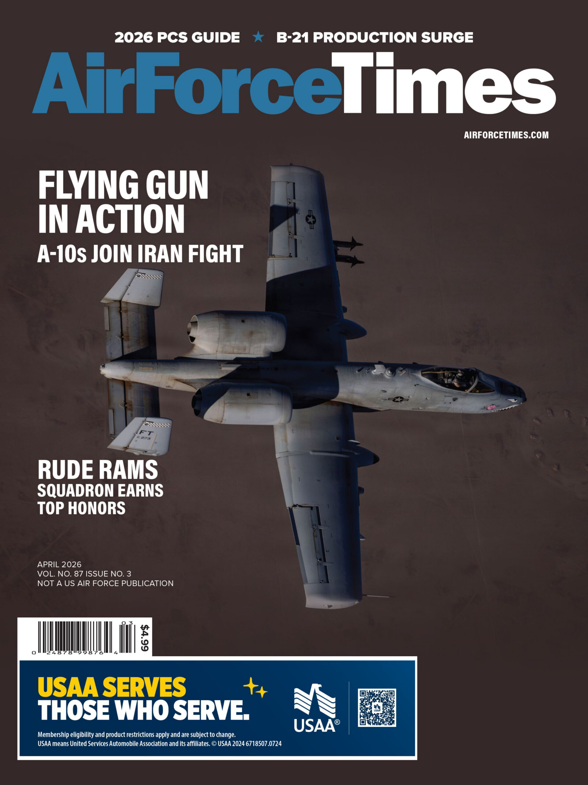 Air Force Times - Vol. 87 Issue 3 April 2026 PDF Download