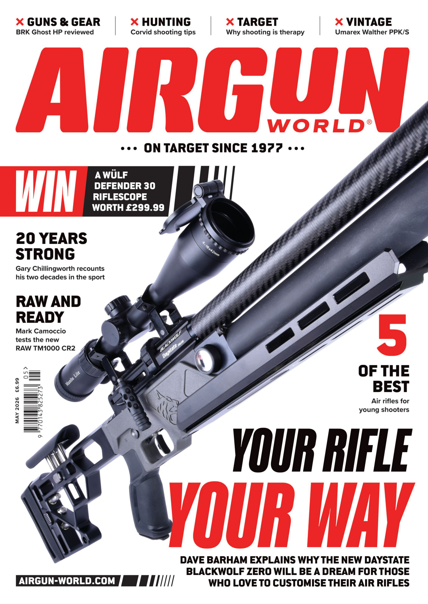 Airgun World May 2026 Airgun World Kitap Kapağı