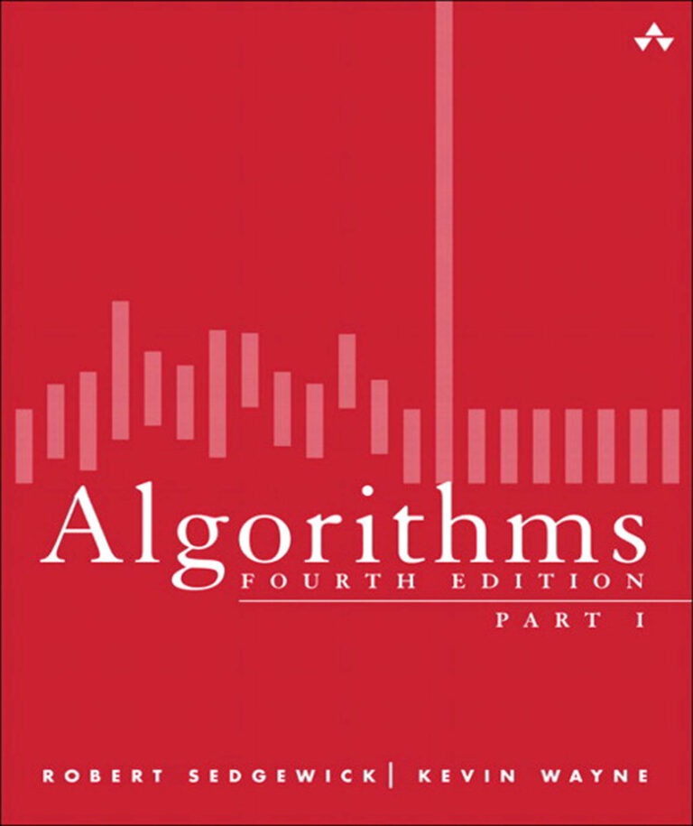 Algorithms Part I Robert Sedgewick Kitap Kapağı