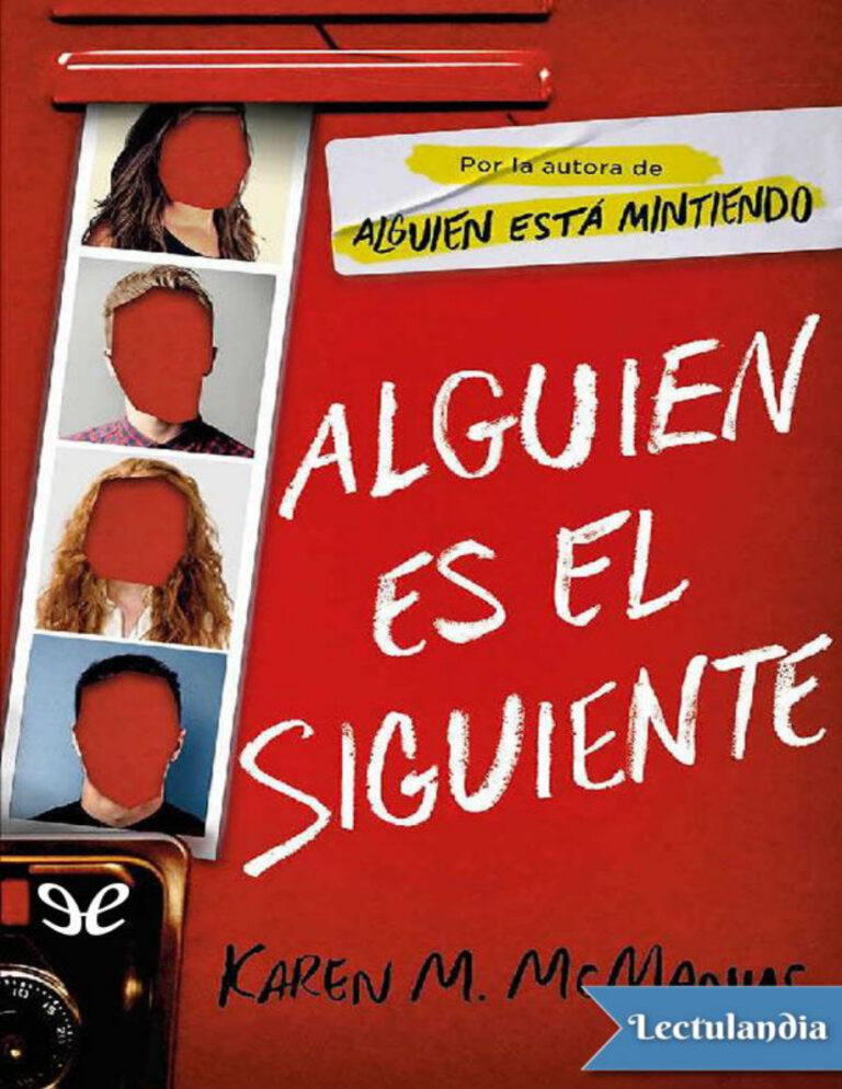 Alguien es el siguiente Spanish Edition Karen M McManus Kitap Kapağı