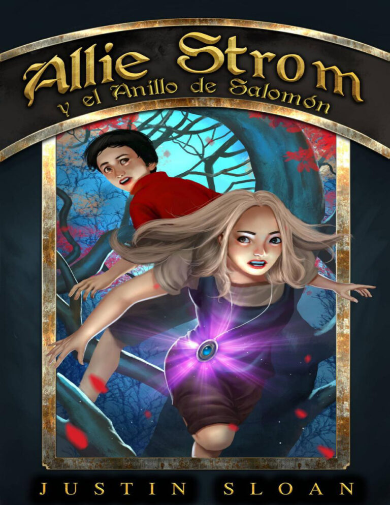 Allie Strom y el Anillo de Salomon Spanish Edition Justin Sloan Kitap Kapağı