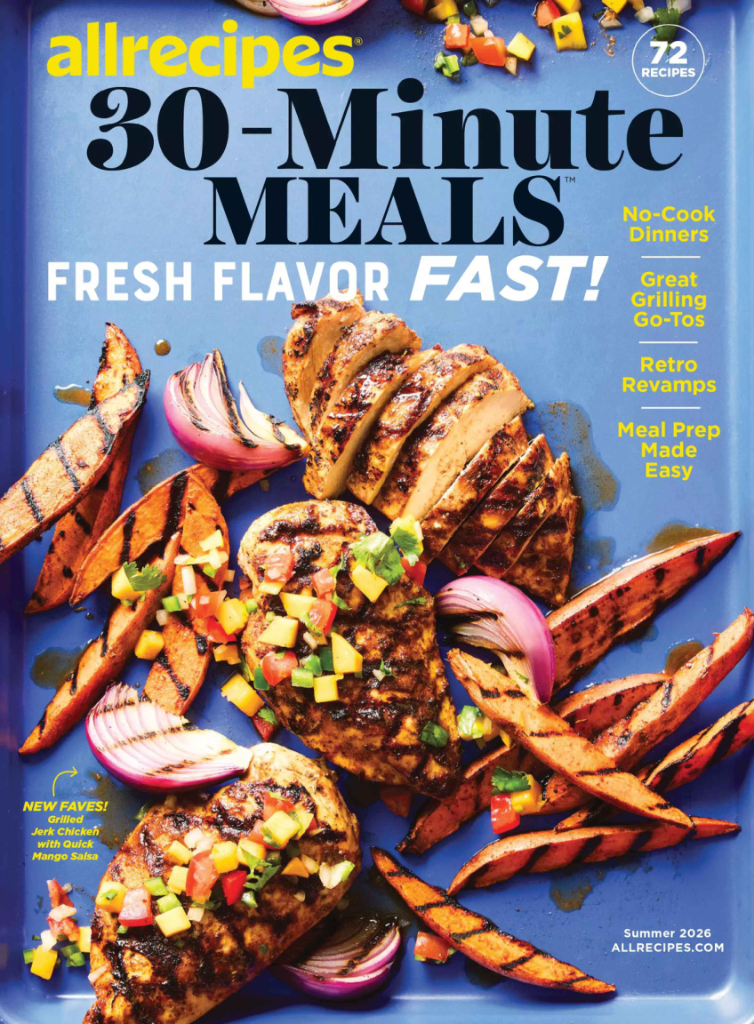Allrecipes: 30-Minute Meals Summer 2026 PDF Download – Allrecipes Team