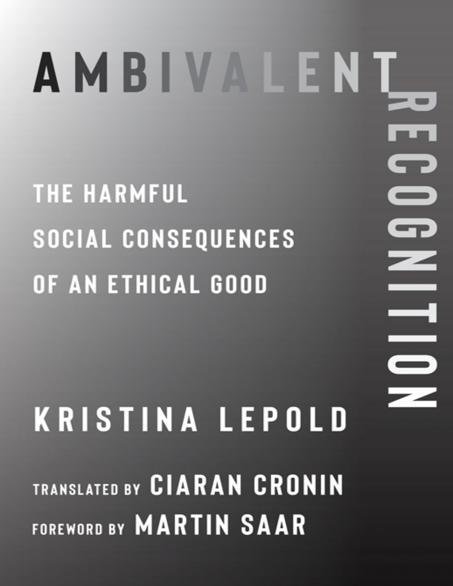 Ambivalent Recognition Kristina Lepold Kitap Kapağı